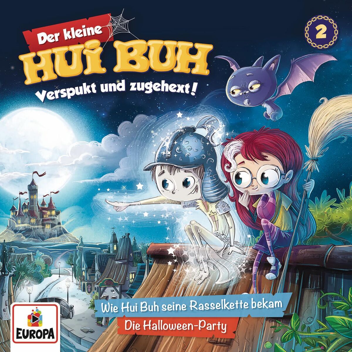 Album cover of 002/Hui Buh und seine Rasselkette/Halloween-Party