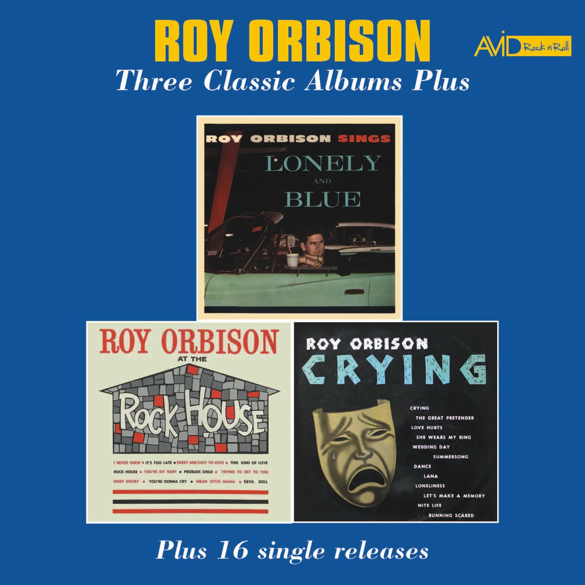 Album cover of Three Classic Albums Plus (Lonely and Blue / At the Rock House / Crying) [Remastered]