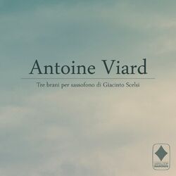 Cover of 3 pezzi Per sassofono di giacinto scelsi