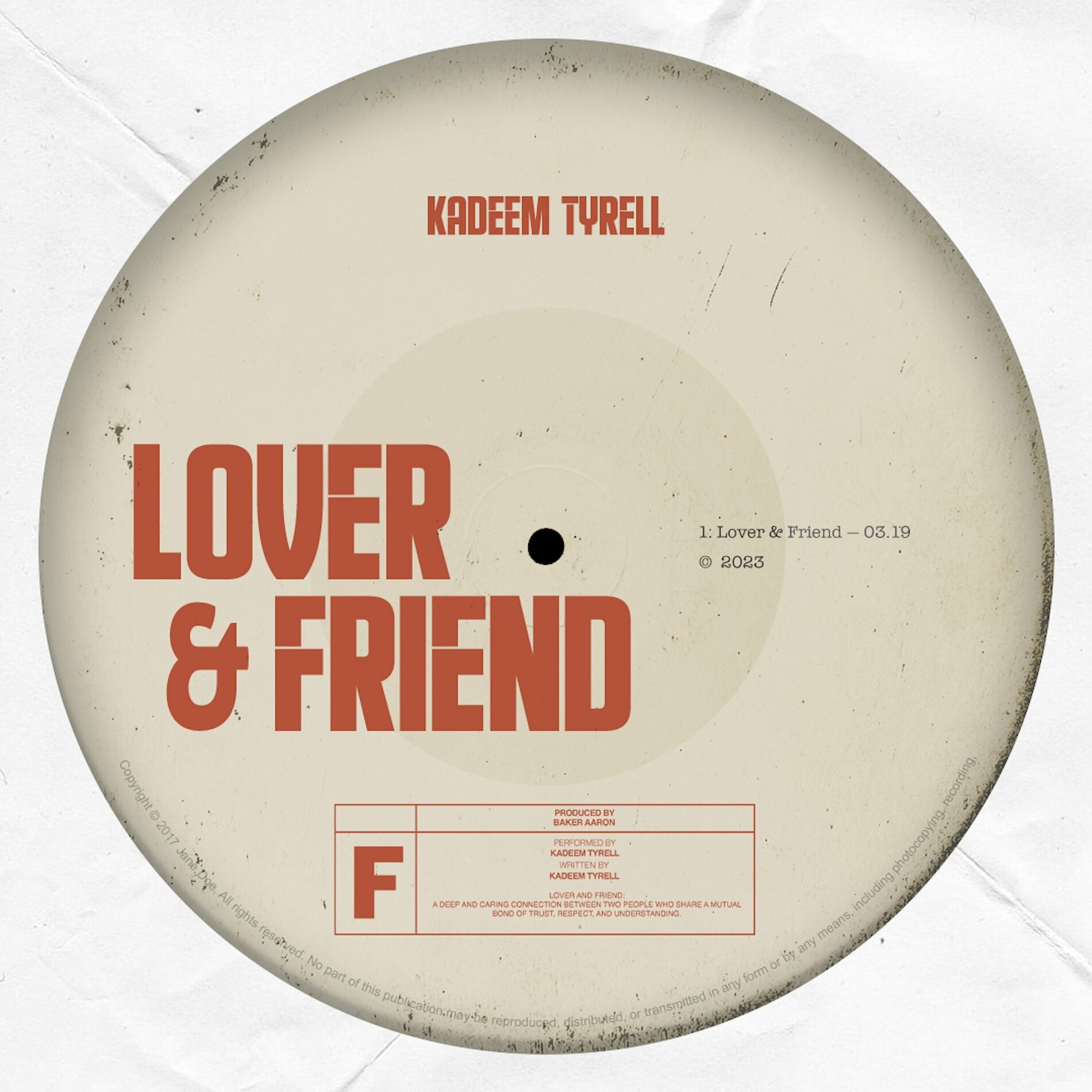Album cover of Lover & Friend