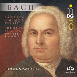 Cover of Bach: Partita in A Minor & French Suites