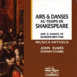 Cover of Airs & danses au temps de Shakespeare