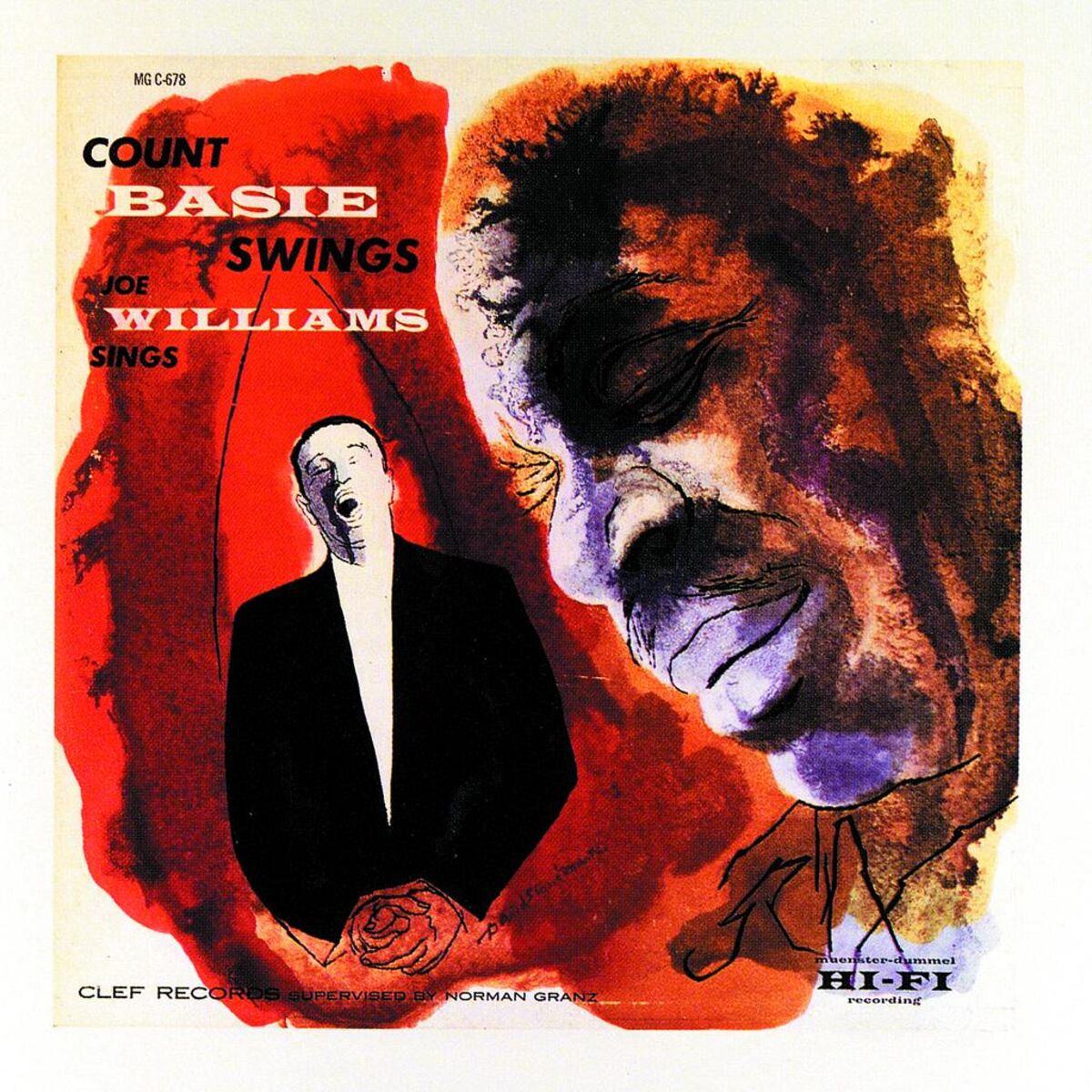 Album cover of Count Basie Swings - Joe Williams Sings