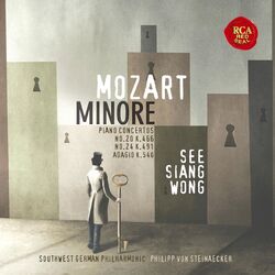 Cover of Mozart: Minore - Piano Concertos No. 20 & 24, Adagio K. 540