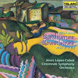 Cover of Villa-Lobos: Bachianas Brasileiras Nos. 2, 4 & 8