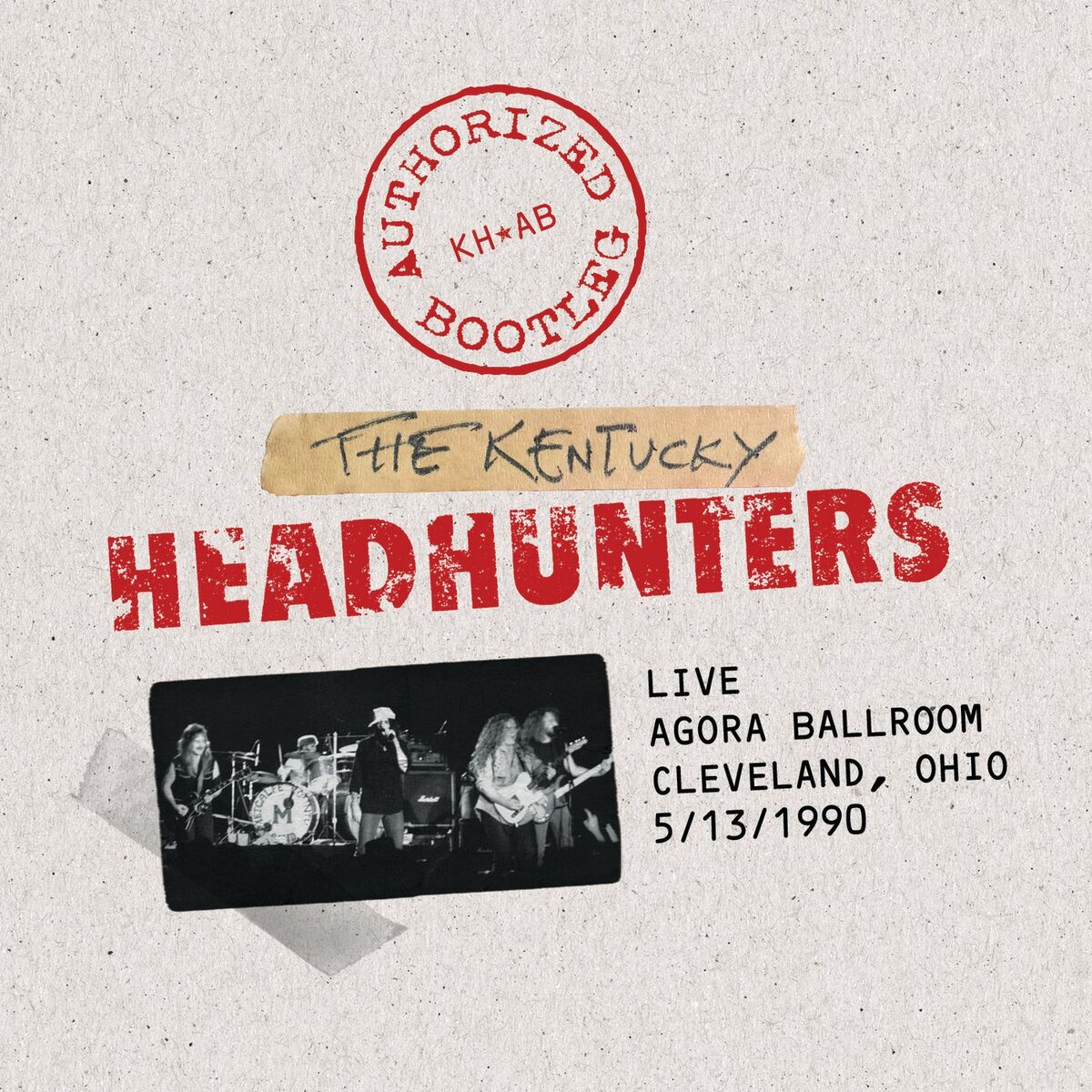 Album cover of Authorized Bootleg - Live / Agora Ballroom - Cleveland, Ohio 5/13/1990
