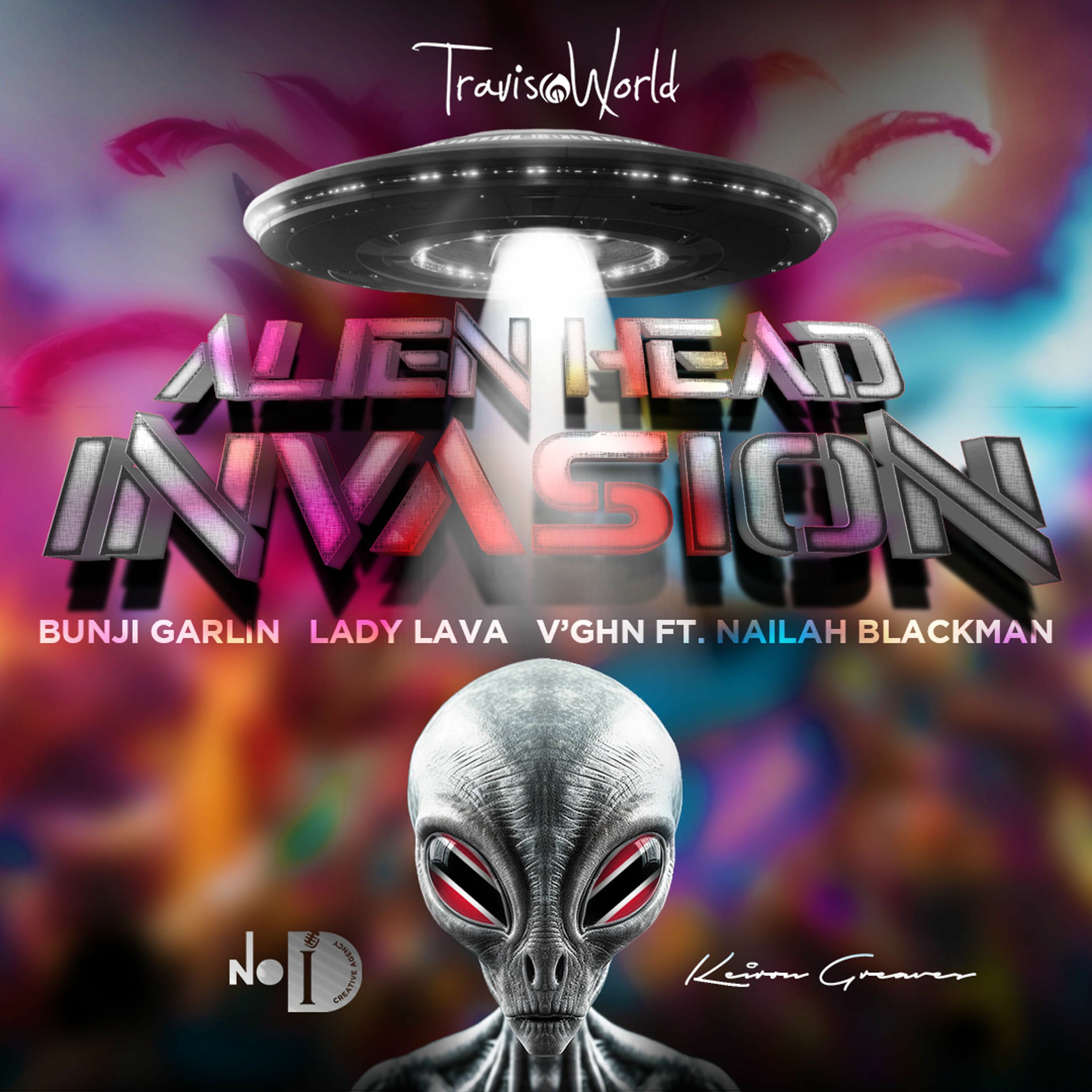Album cover of Alien Head Invasion