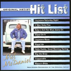 Cover of Original Artist Hit List: Mel McDaniel