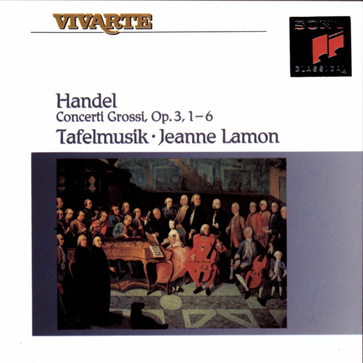 Album cover of Concerto Grosso in D Major, Op. 3, No. 6: I. Vivace