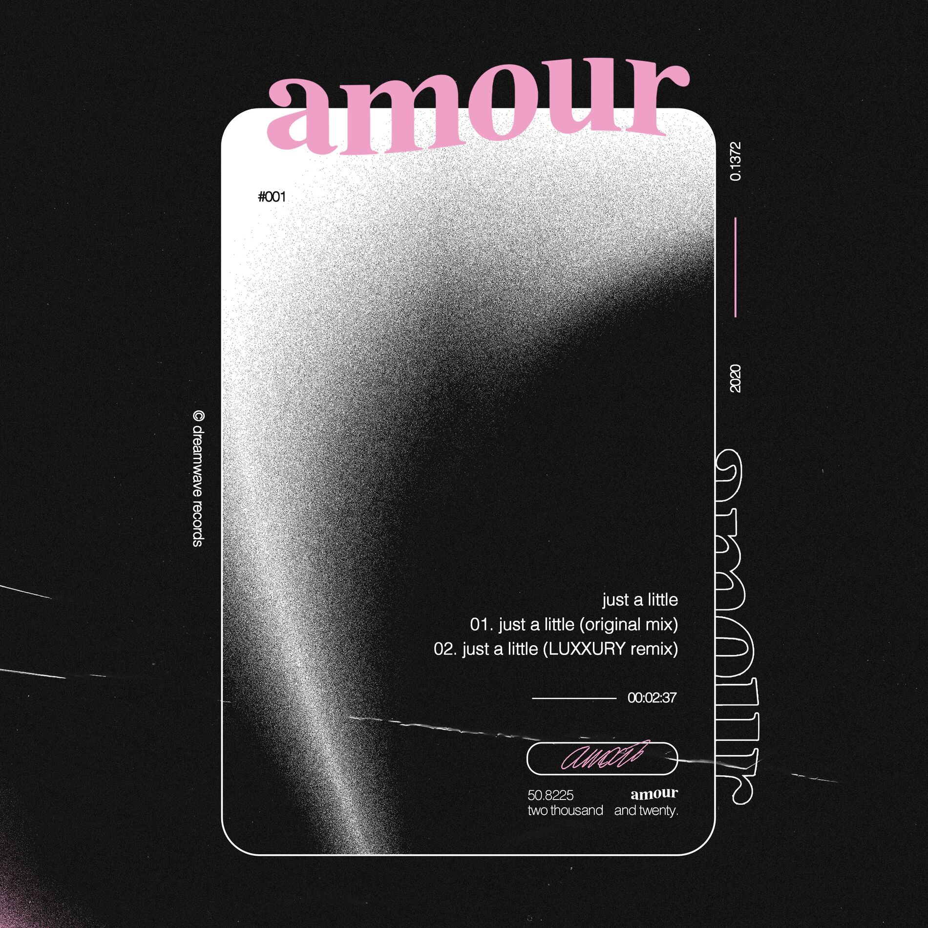 Album cover of just a little