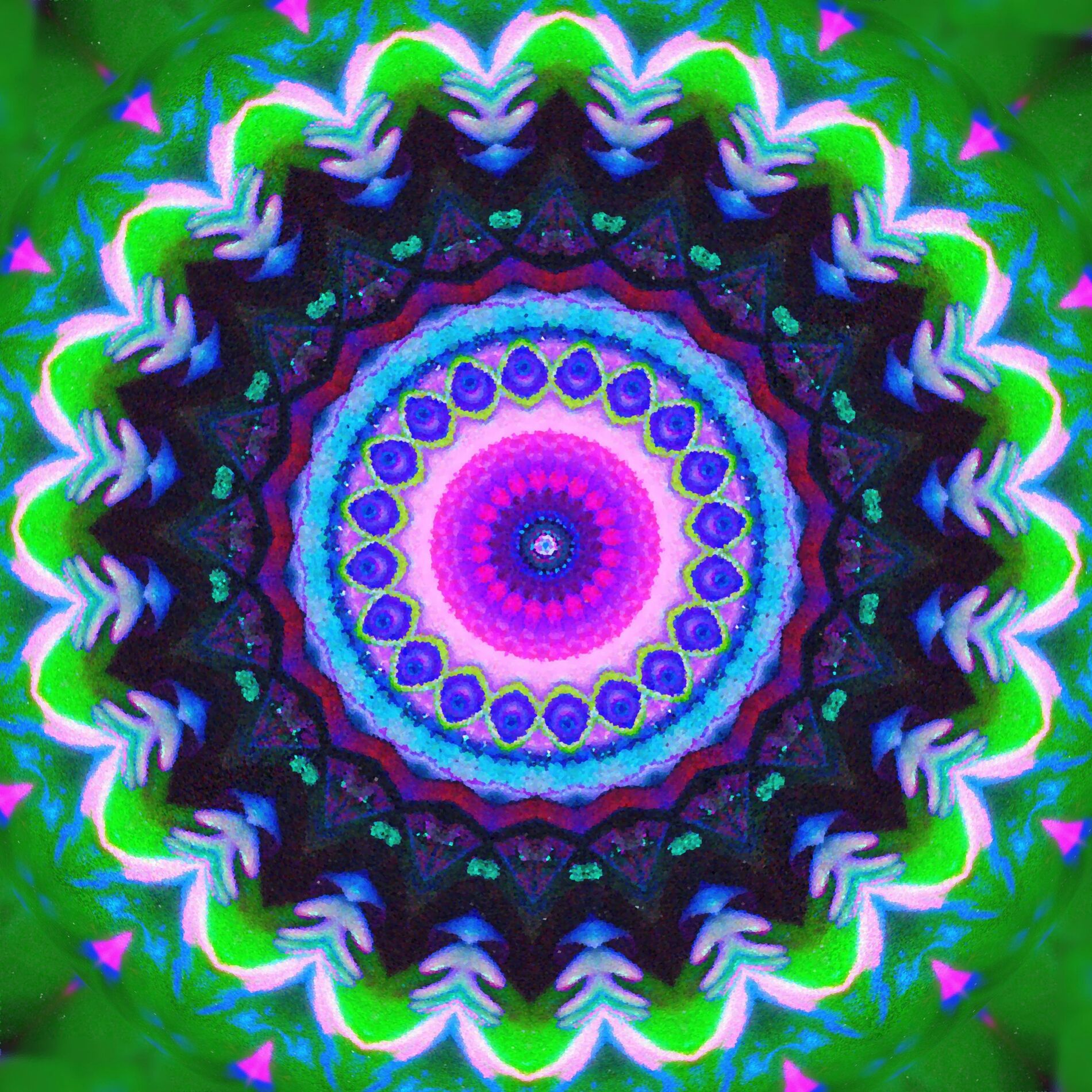 Album cover of my brain activity documented in the wav file format