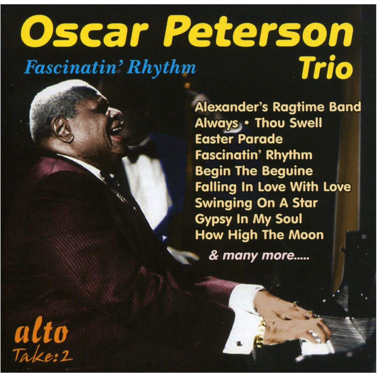 Album cover of Oscar Peterson Trio: Fascinatin' Rhythm