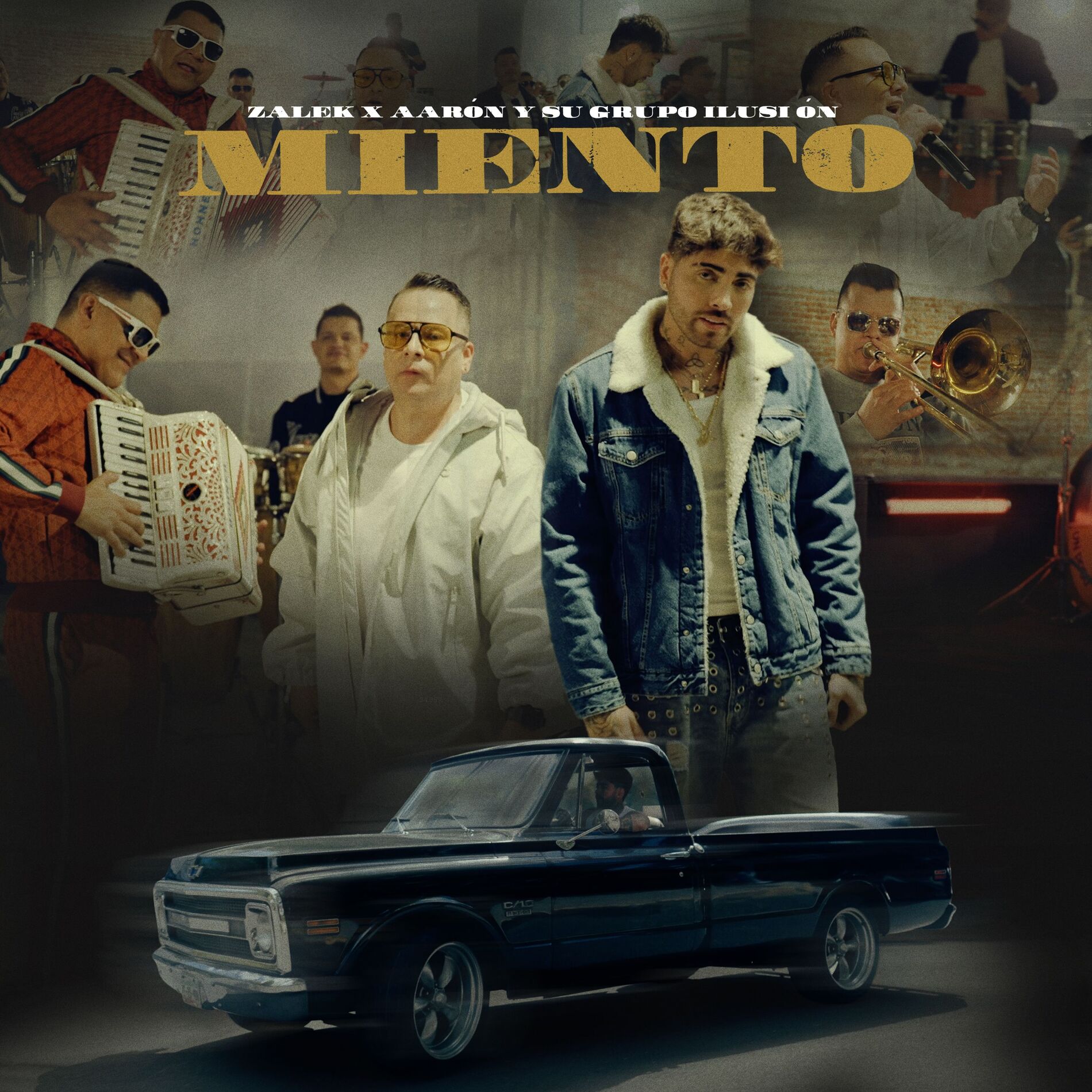 Album cover of Miento (feat. Aaron y Su Grupo Ilusion)