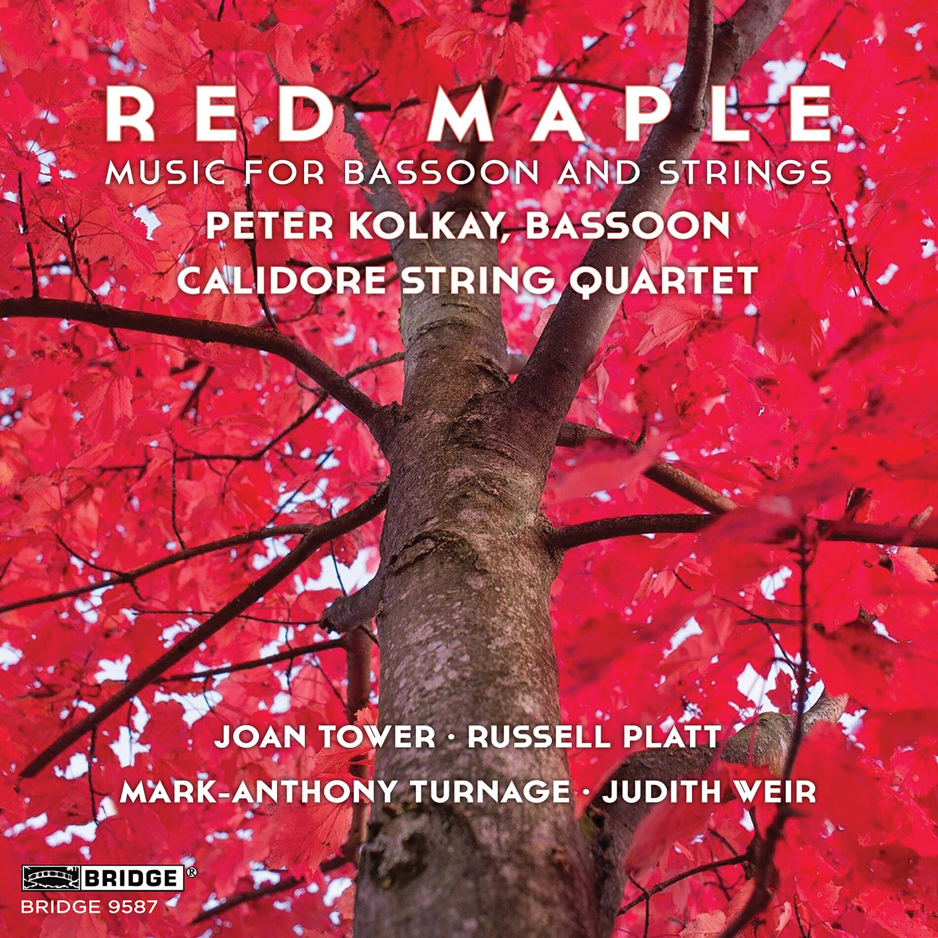 Album cover of Red Maple: Music for Bassoon and Strings