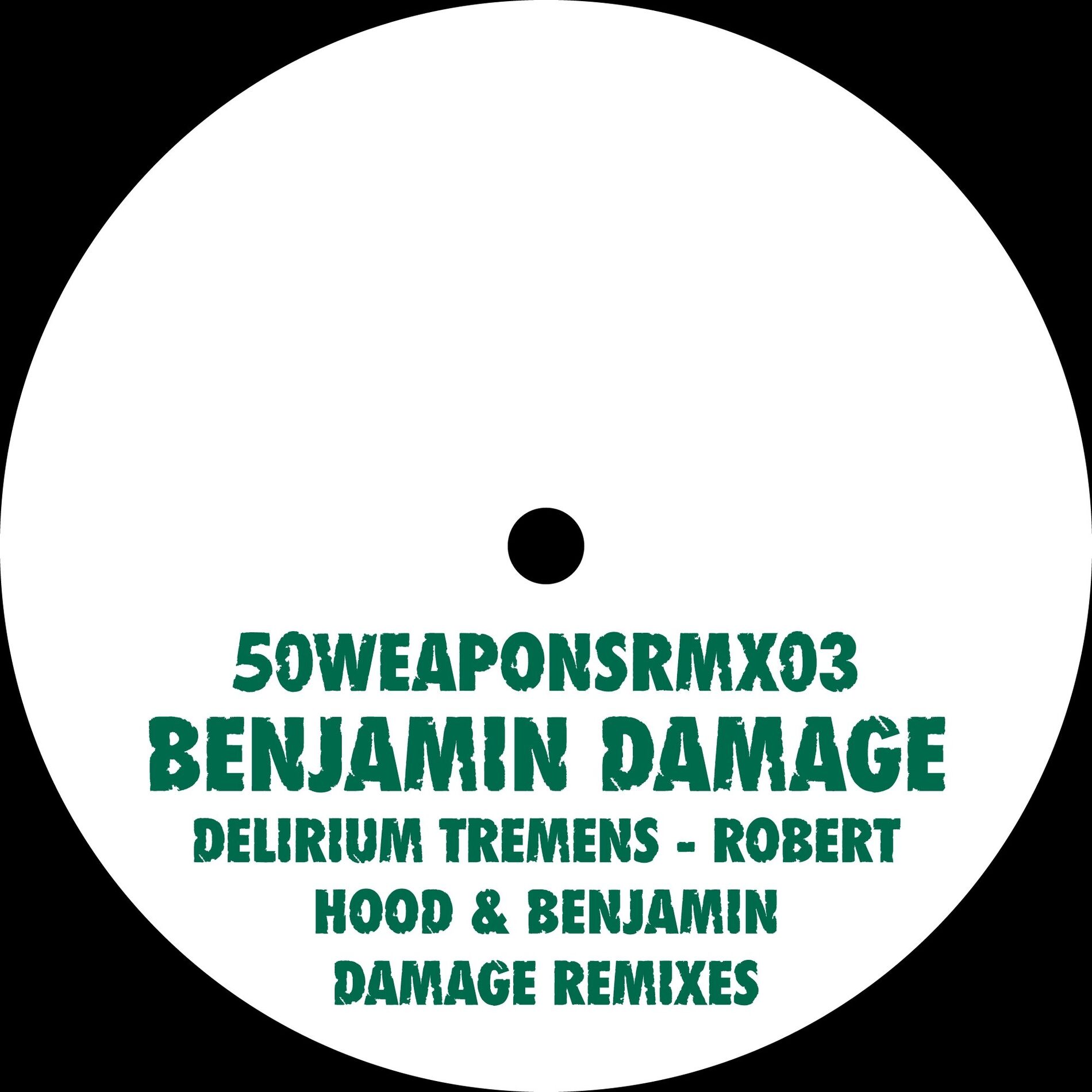 Album cover of Delirium Tremens (Robert Hood & Benjamin Damage Remixes)