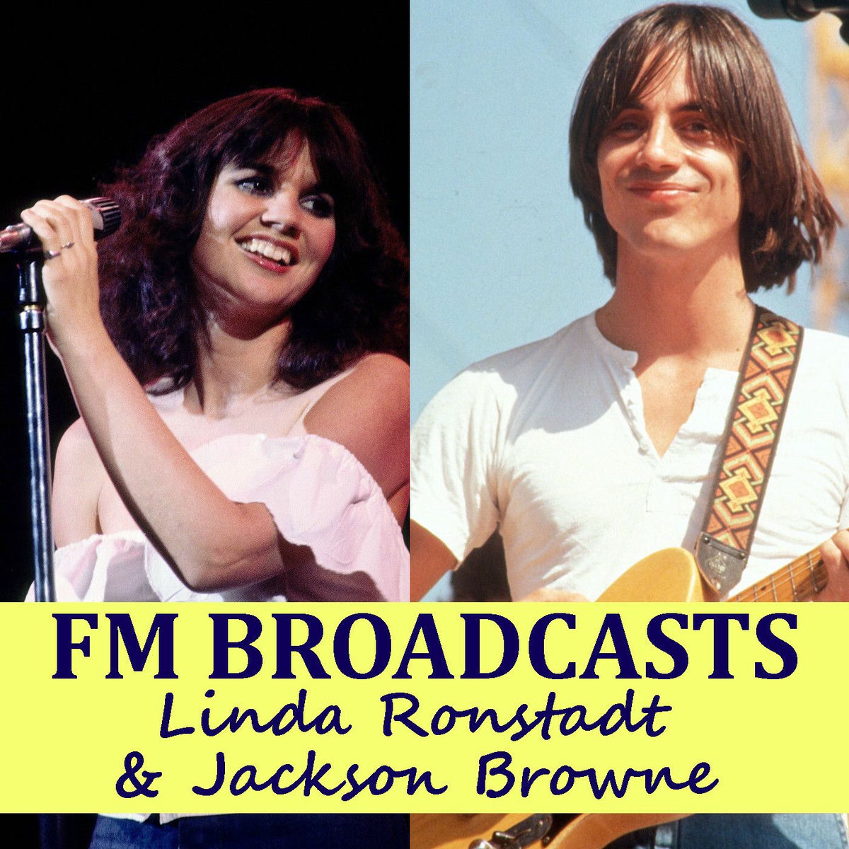 Jackson Browne & Linda Ronstadt Tシャツ Jackson Browne & Linda Ronstadt Tシャツ（Jackson Browne T