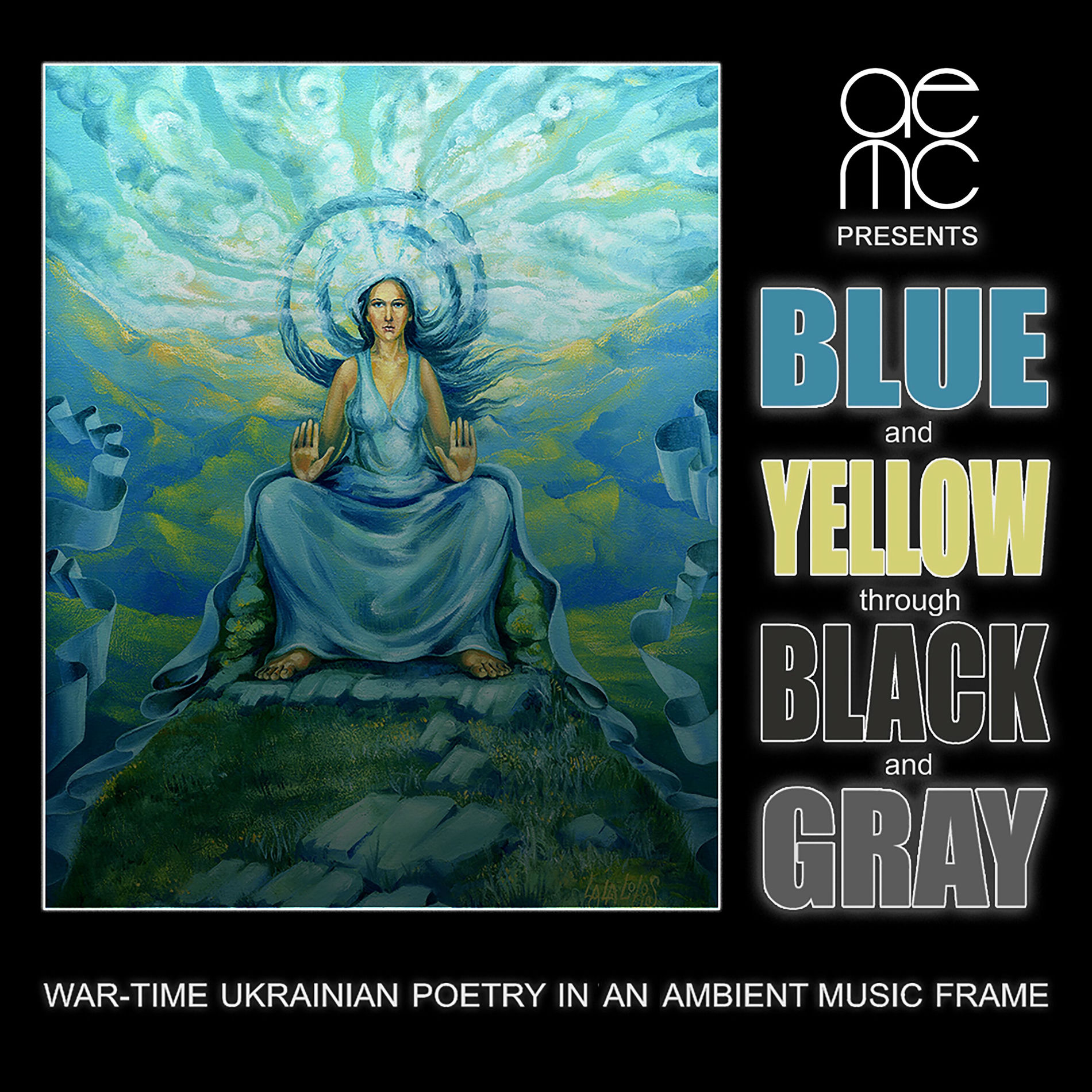 Album cover of Blue and Yellow through Black and Gray
