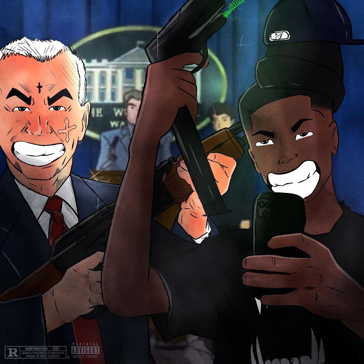 Album cover of bitch im joe biden