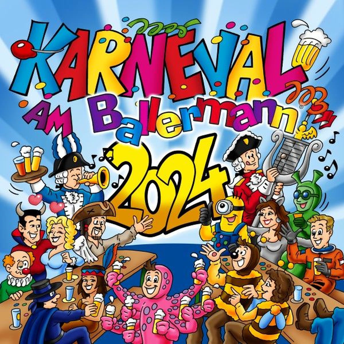 Album cover of Karneval am Ballermann 2024