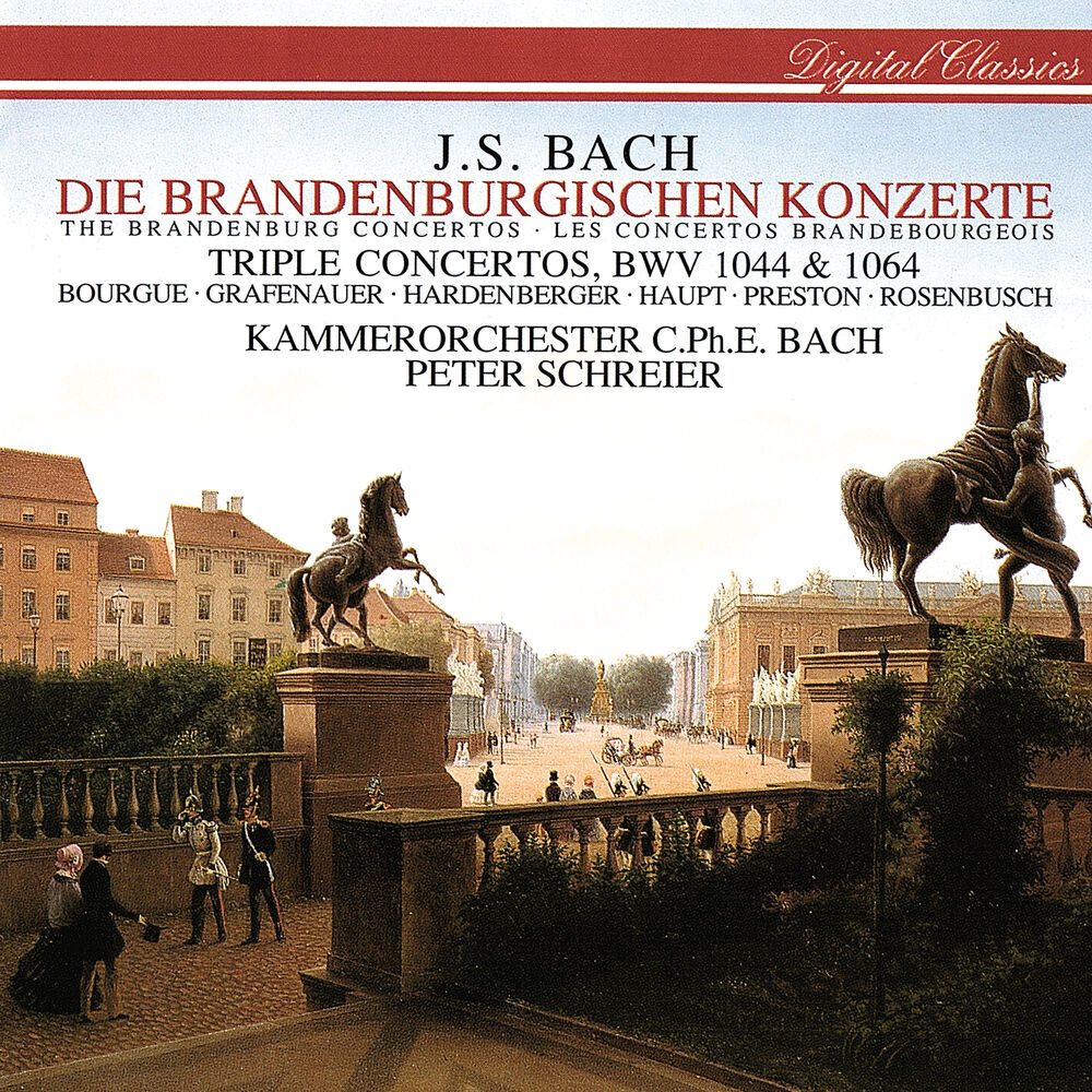 Picture of Bach, J.S.: Brandenburg Concertos Nos. 1-6; Concerto For 3 Violins; Concerto For Flute & Violin