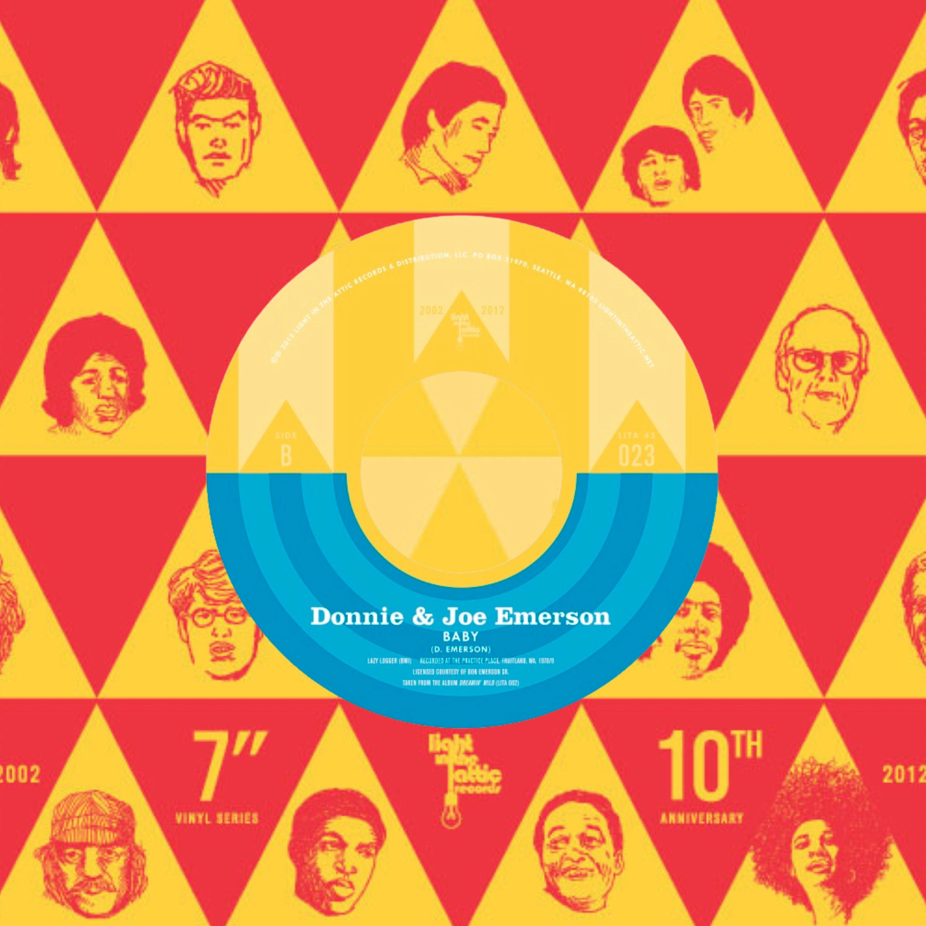 Album cover of Light in the Attic 10 Year Anniversary: Donnie & Joe Emerson 