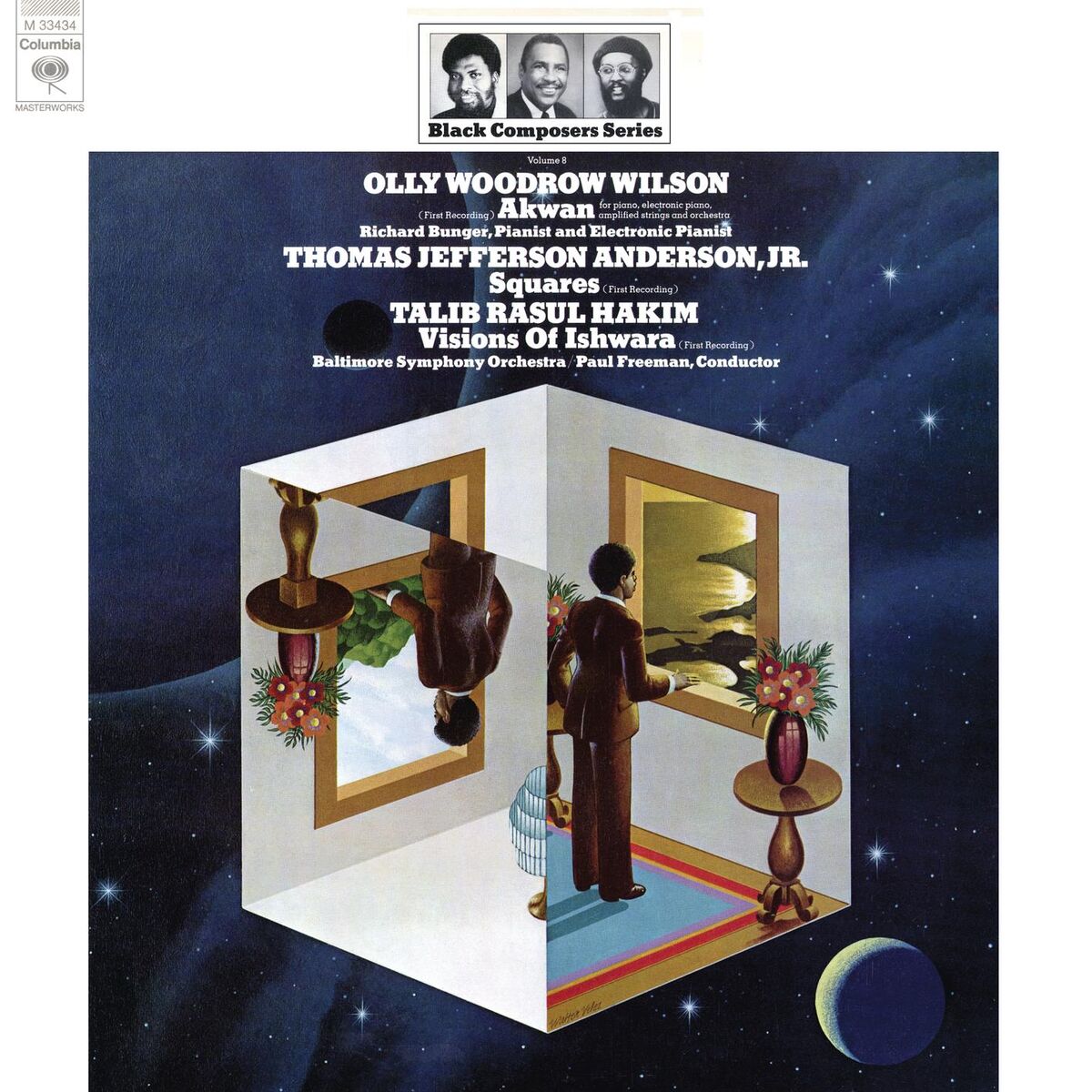 Album cover of Black Composer Series, Vol. 8: Olly Woodrow Wilson, Thomas Jefferson Anderson, Jr. & Talib Rasul Hakim (Remastered)