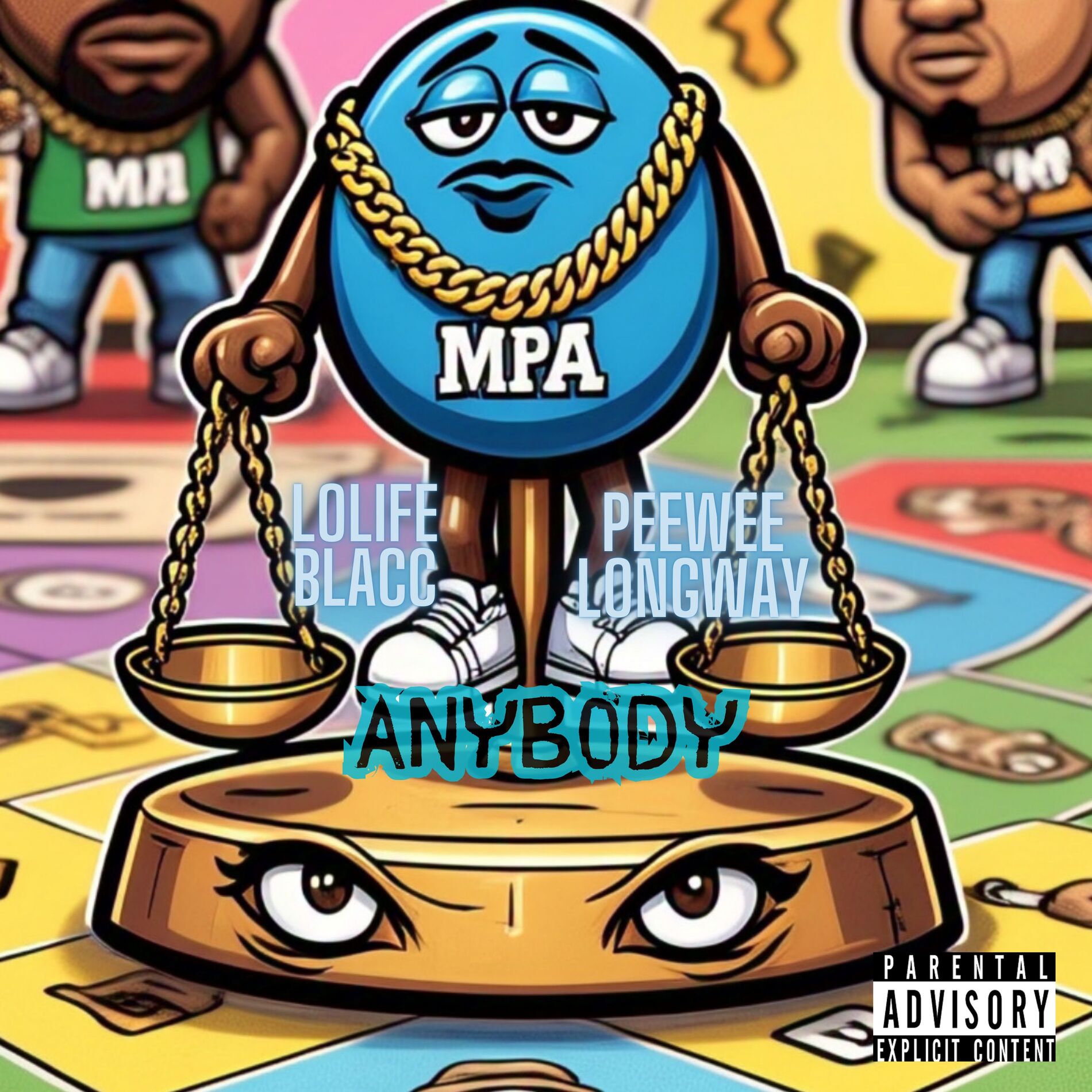 Album cover of Anybody