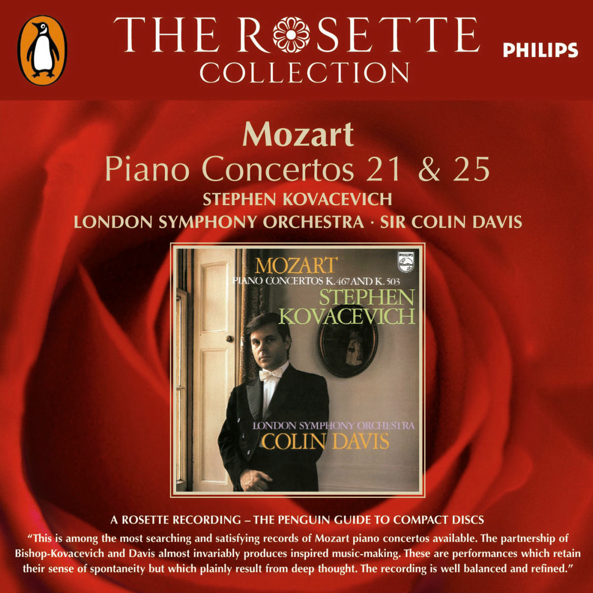 Album cover of Mozart: Piano Concertos Nos. 21 & 25