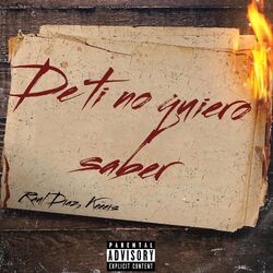 Cover of De Ti No Quiero Saber