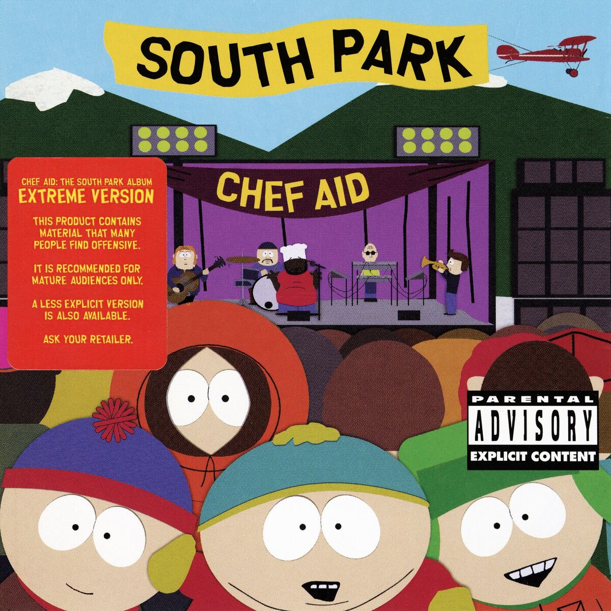Album cover of Chef Aid: The South Park Album (Extreme Version)