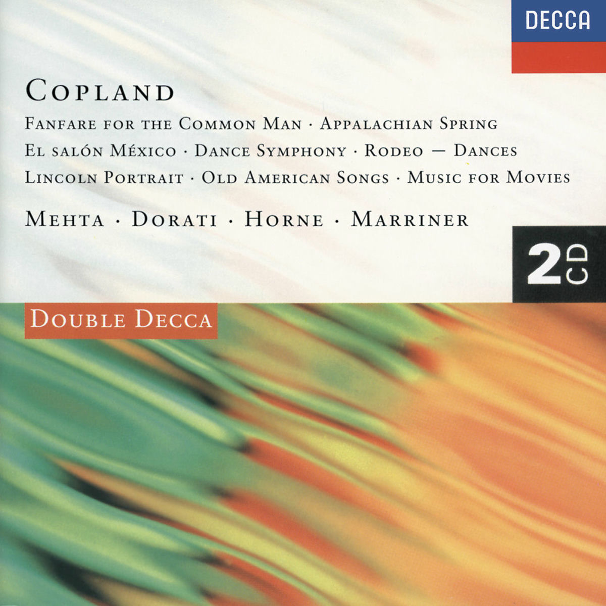 Album cover of Copland: Appalachian Spring; Lincoln Portrait; Fanfare; Rodeo, etc.
