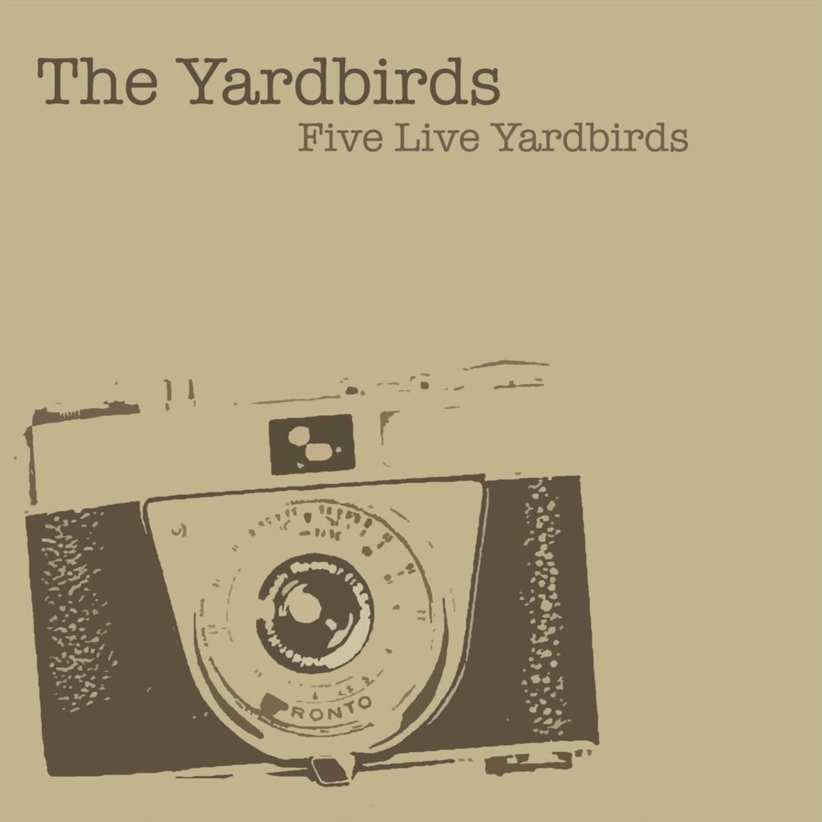 Album cover of Five Live Yardbirds