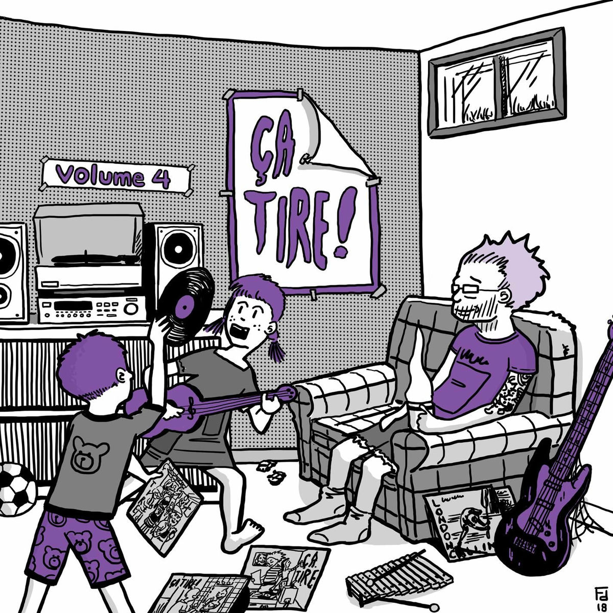 Album cover of Ça tire! Vol.4