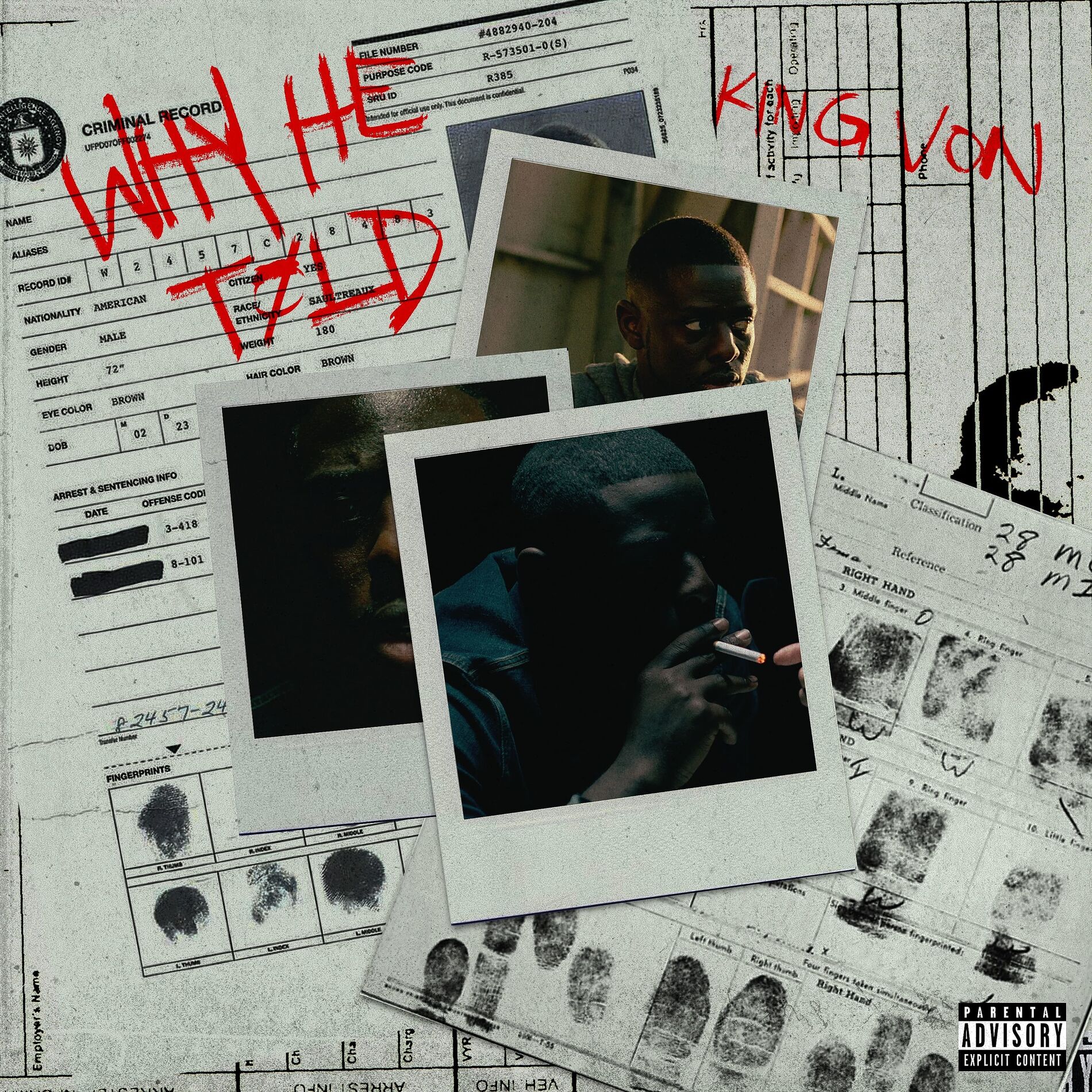 Album cover of Why He Told