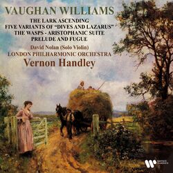 Cover of Vaughan Williams: The Lark Ascending, Five Variants of Dives and Lazarus, The Wasps & Prelude and Fugue