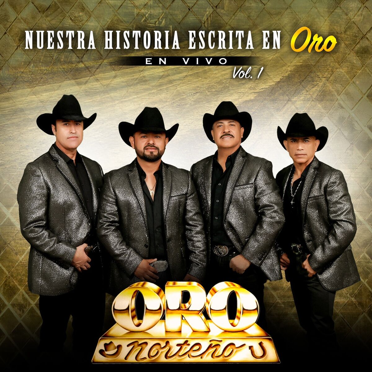 Album cover of Nuestra Historia Escrita en Oro en Vivo, Vol. 1