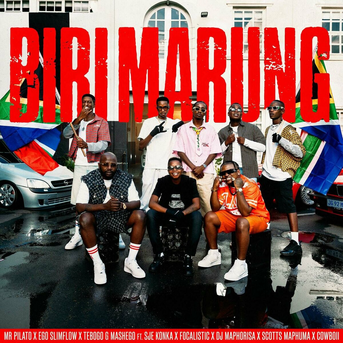 Album cover of Biri Marung (feat. Sje Konka, Focalistic, DJ Maphorisa, Scotts Maphuma & CowBoii)
