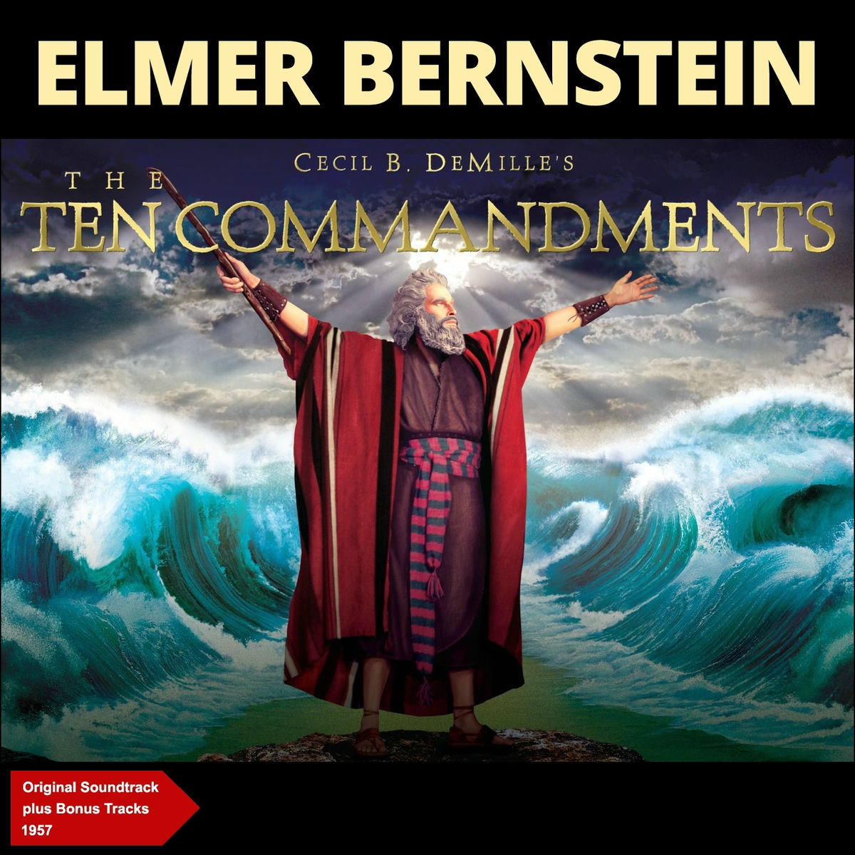 Album cover of The Ten Commandments (Original Soundtrack Album 1957)
