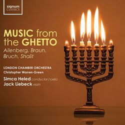 Cover of Music from the Ghetto: Ailenberg, Braun, Bruch, Shalit