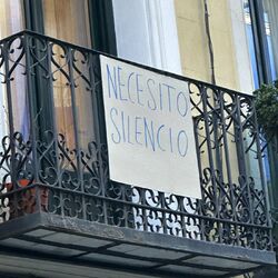 Cover of Necesito silencio