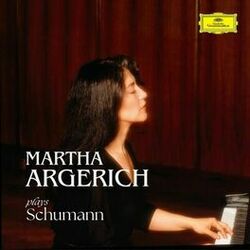 Cover of Martha Argerich plays Schumann