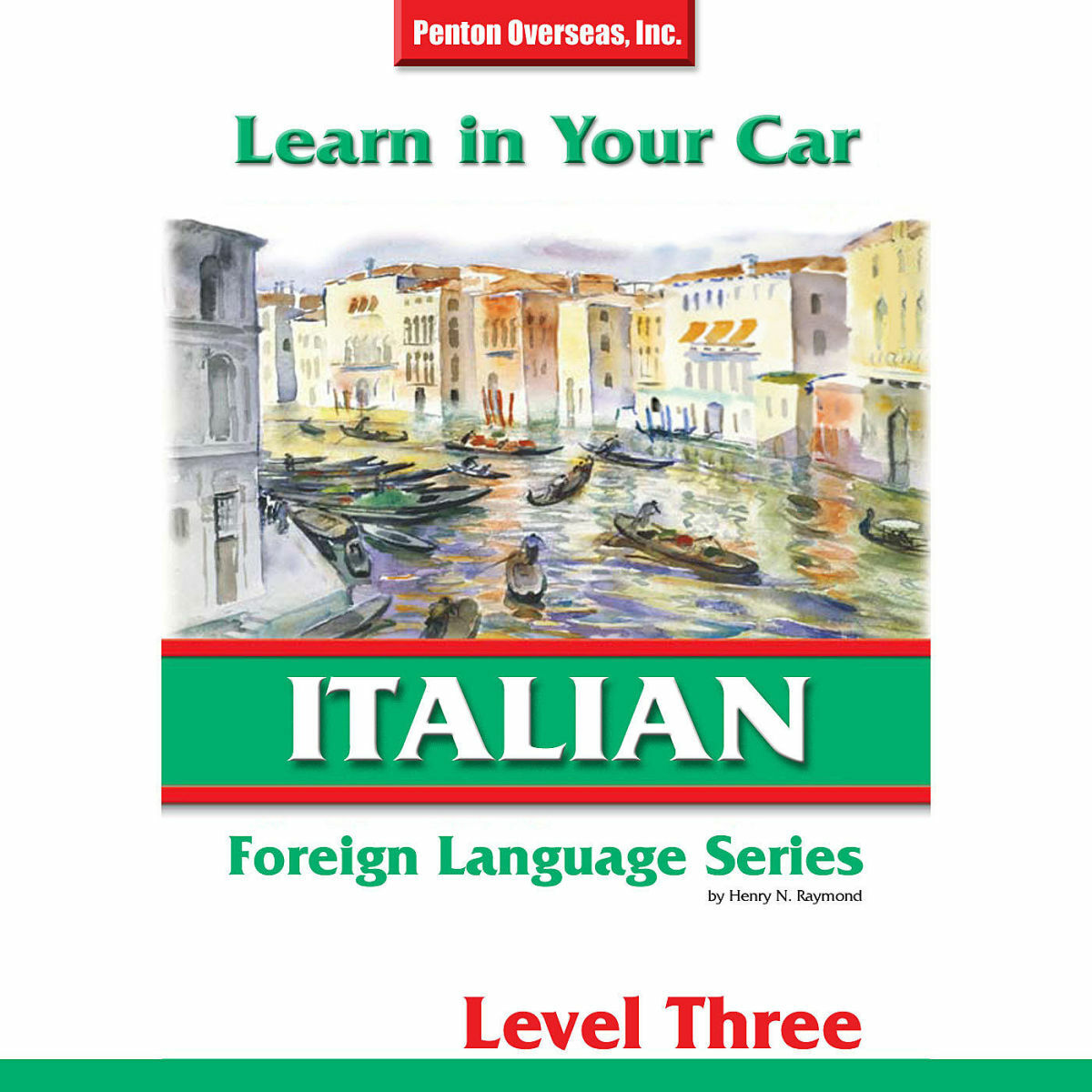 Album cover of Learn in Your Car: Italian - Level 3