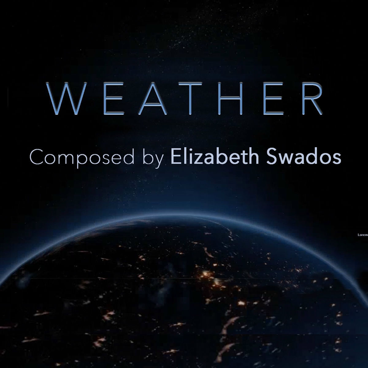 Album cover of Weather (Original Musical Soundtrack)