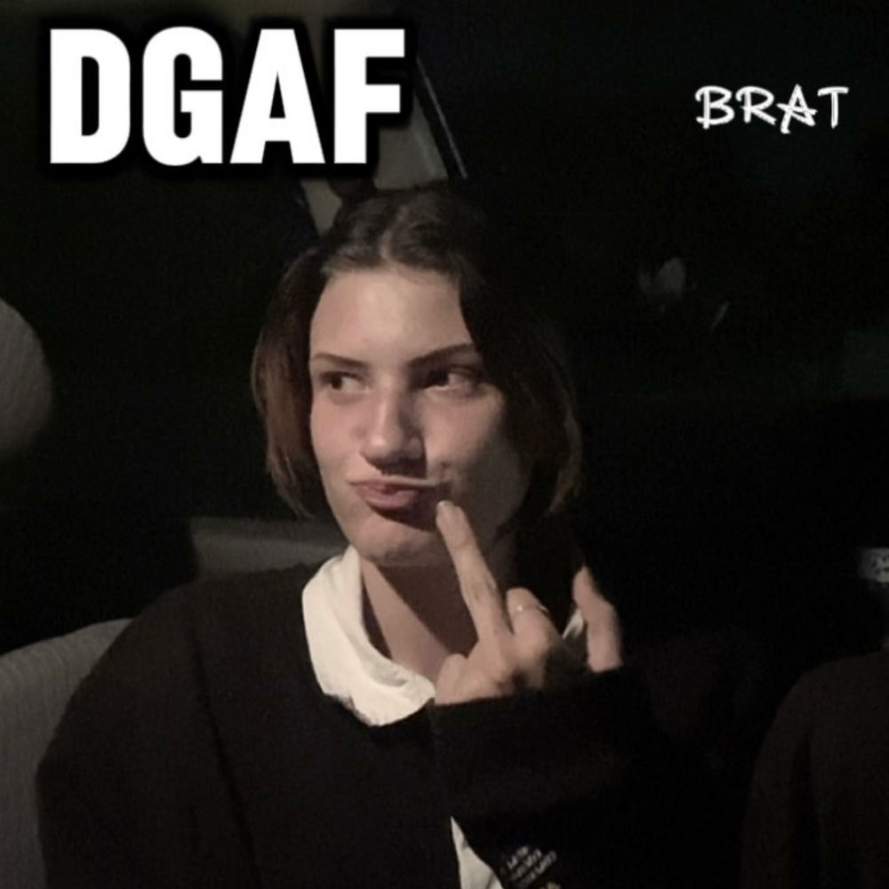 Album artwork for DGAF by Brat