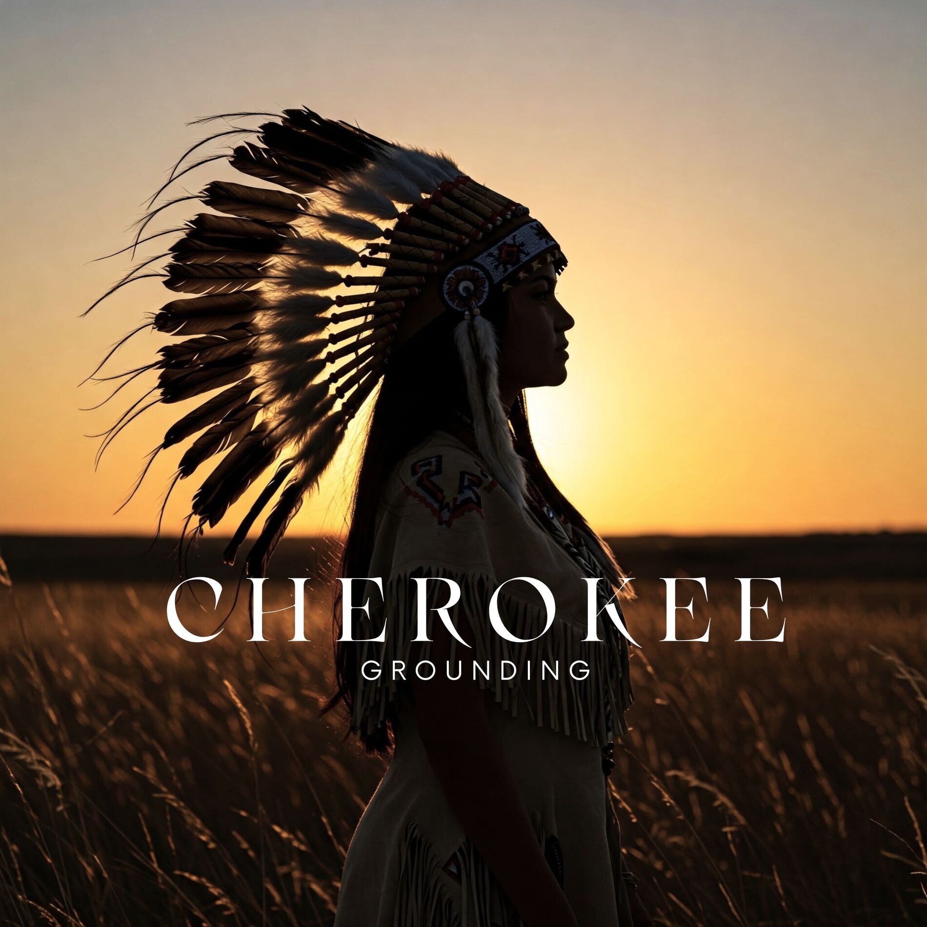 Album cover of Cherokee Grounding: Deep Spiritual Connection with the Earth
