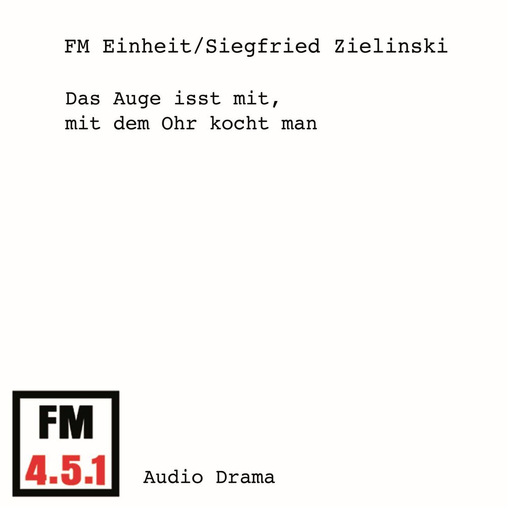 Picture of Das Auge isst mit, mit dem Ohr kocht man (Hörspiel)