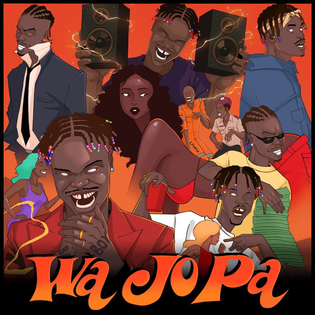 Album cover of WA JO PA