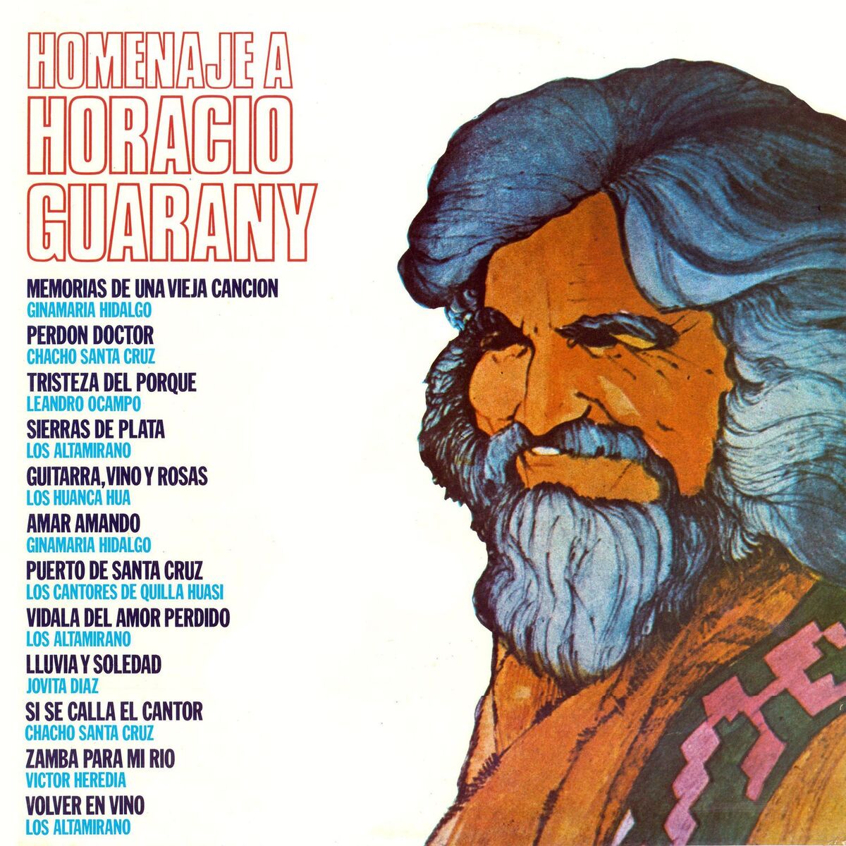 Album cover of Homenaje a Horacio Guarany