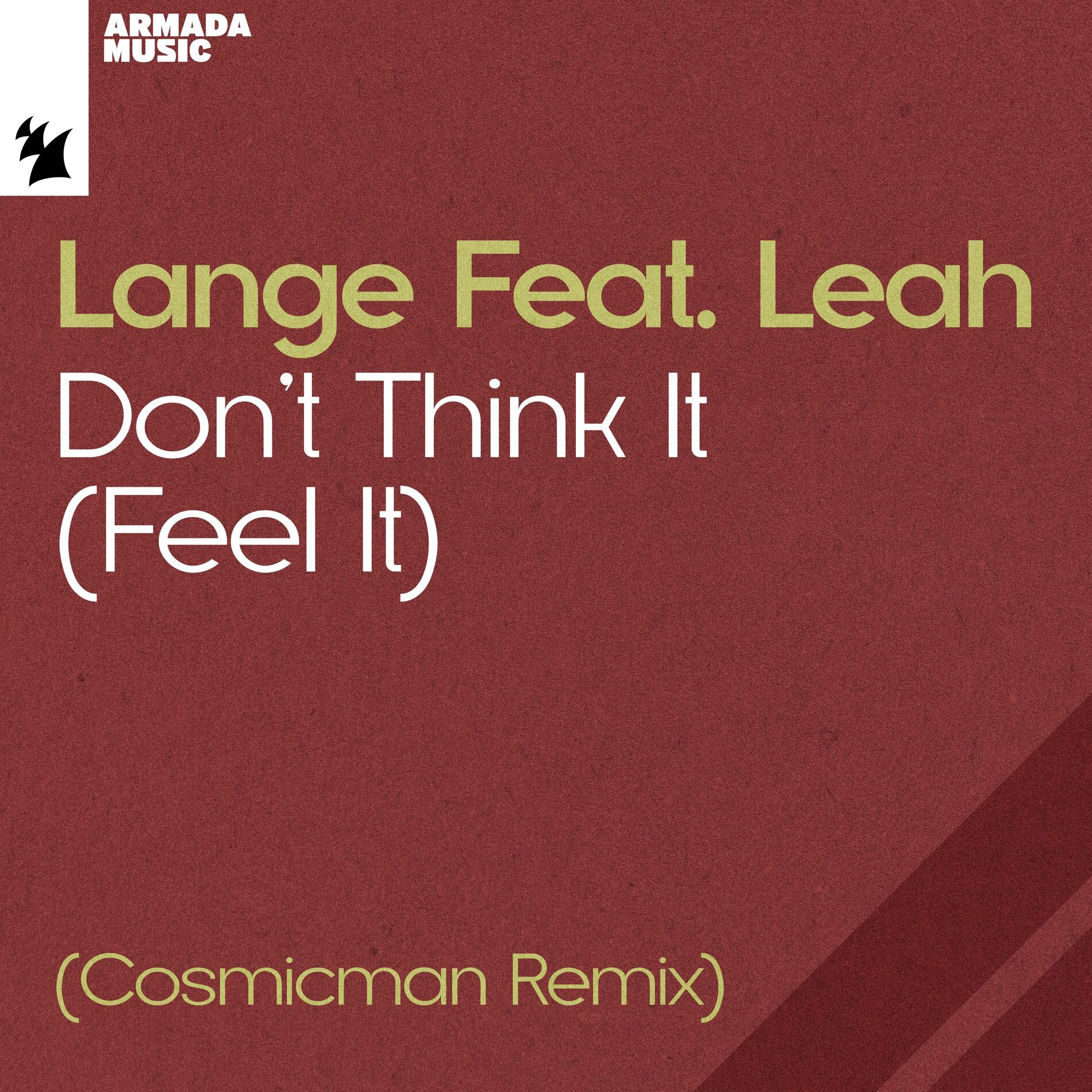 Album cover of Don’t Think It (Feel It)