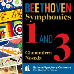 Cover of Beethoven: Symphonies Nos 1 & 3